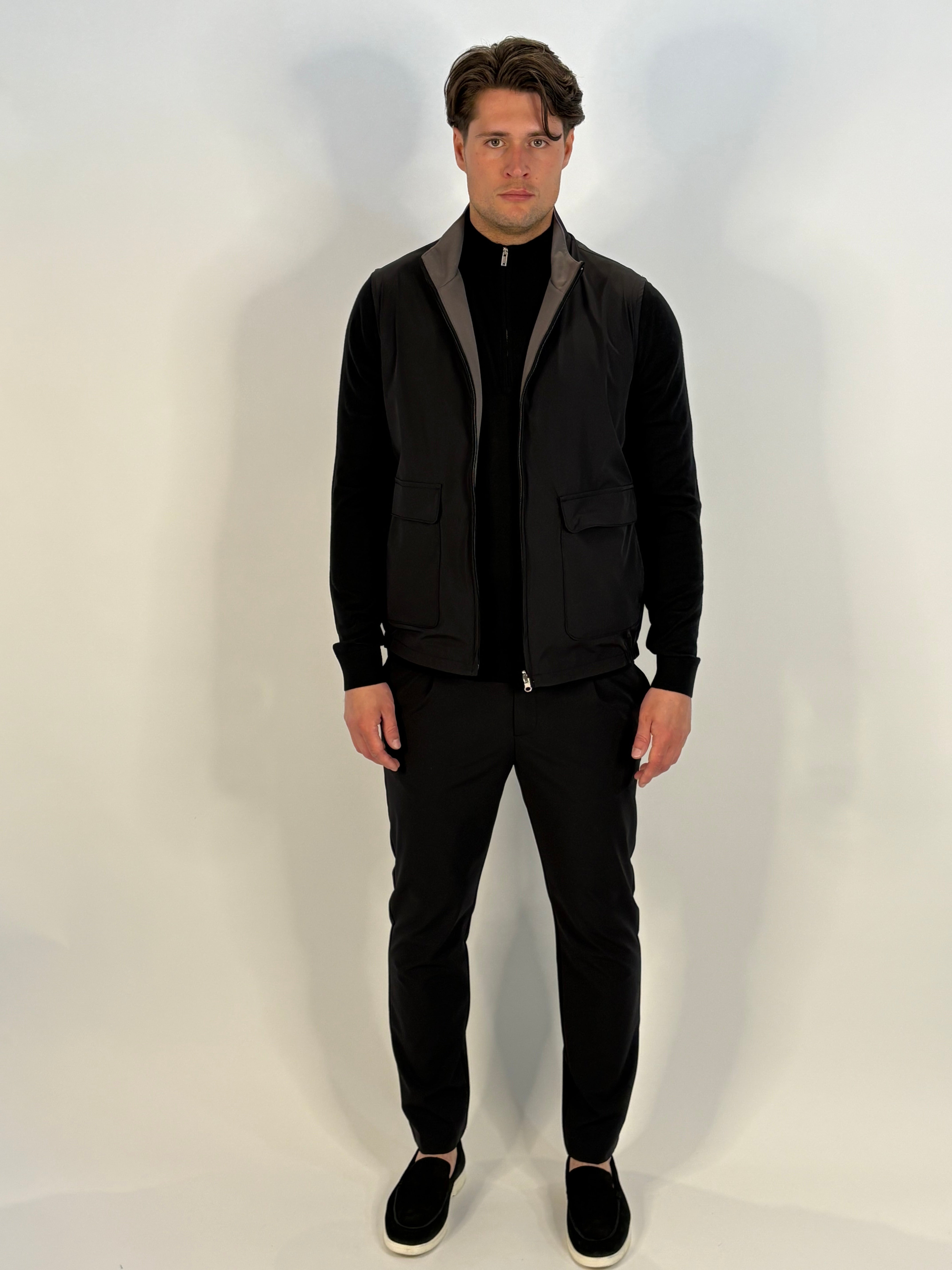 Marfélli Two-Sides Gilet Black/Grey