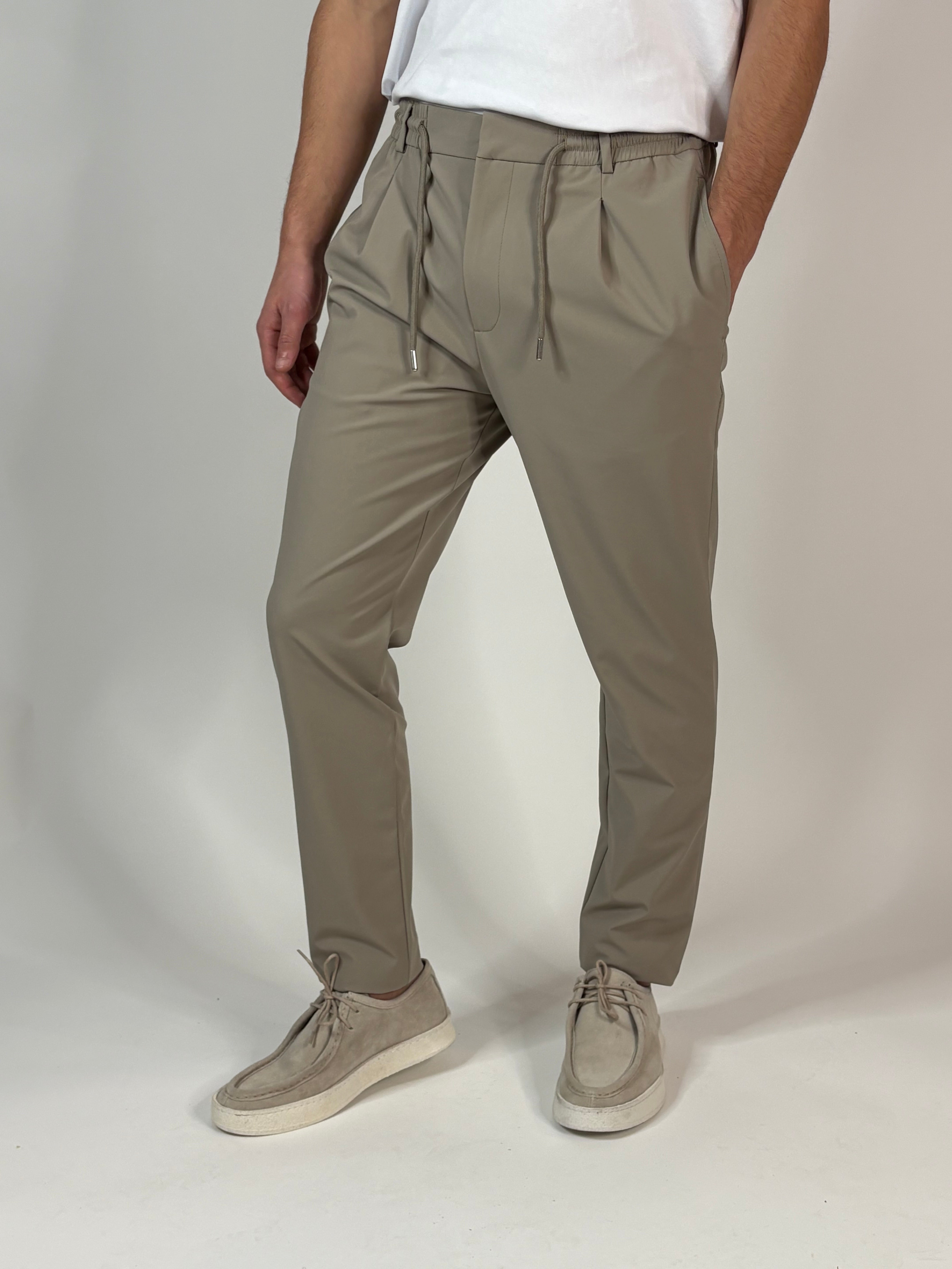 Elegant Line Pantalon Beige