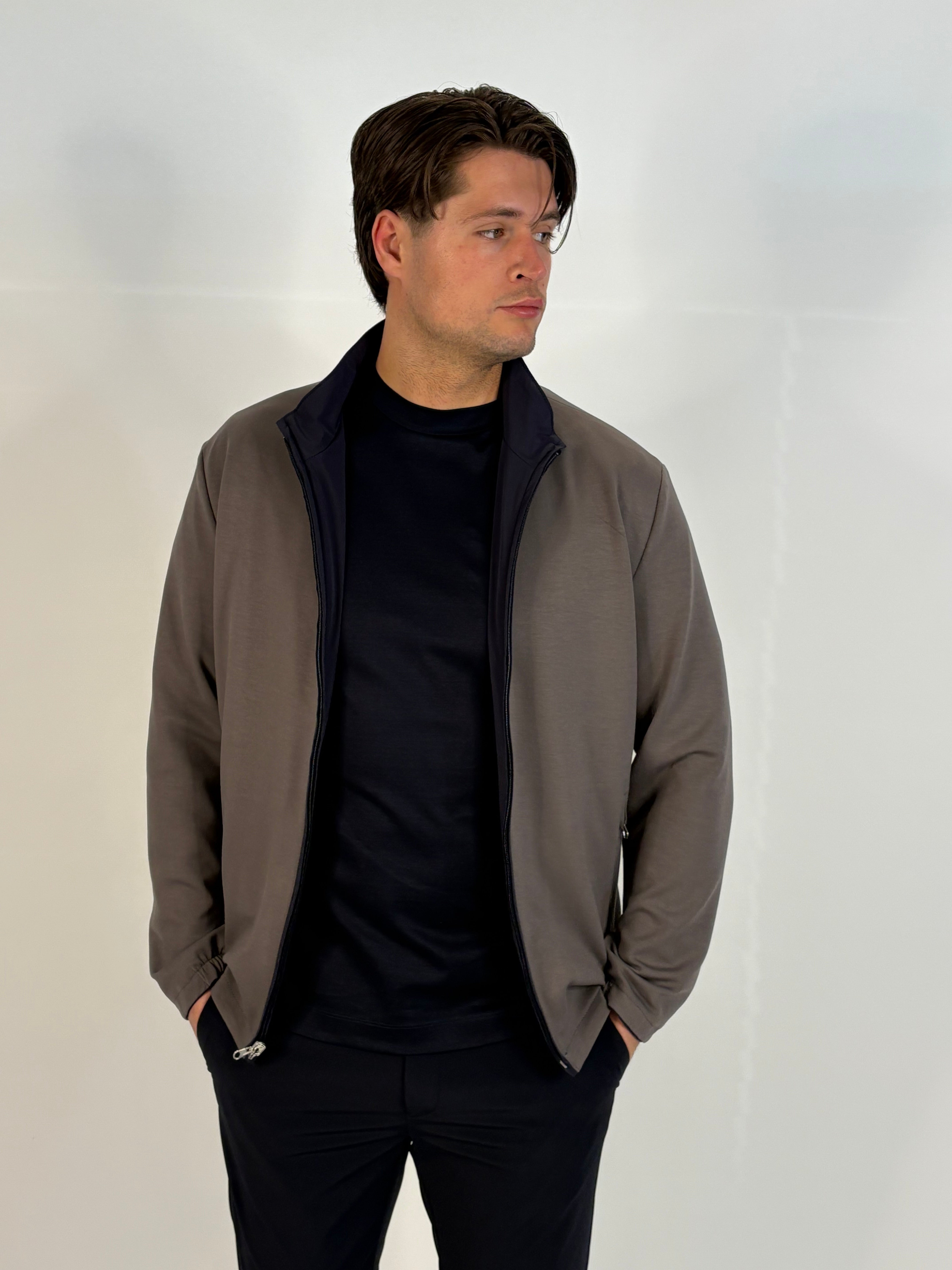 Marfélli Two-Sided Jacket Navy/Grey