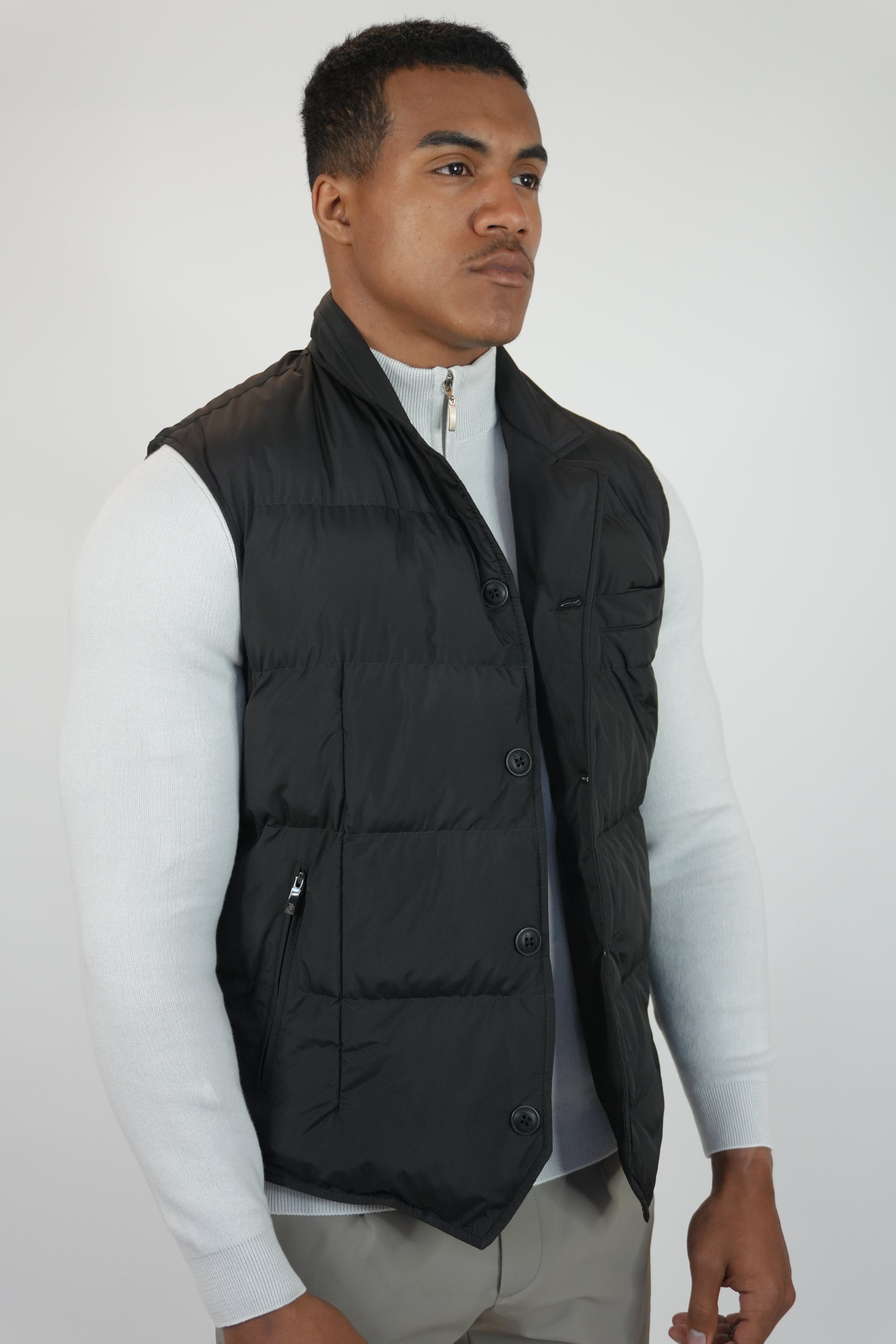Knitwear Bodywarmer Black