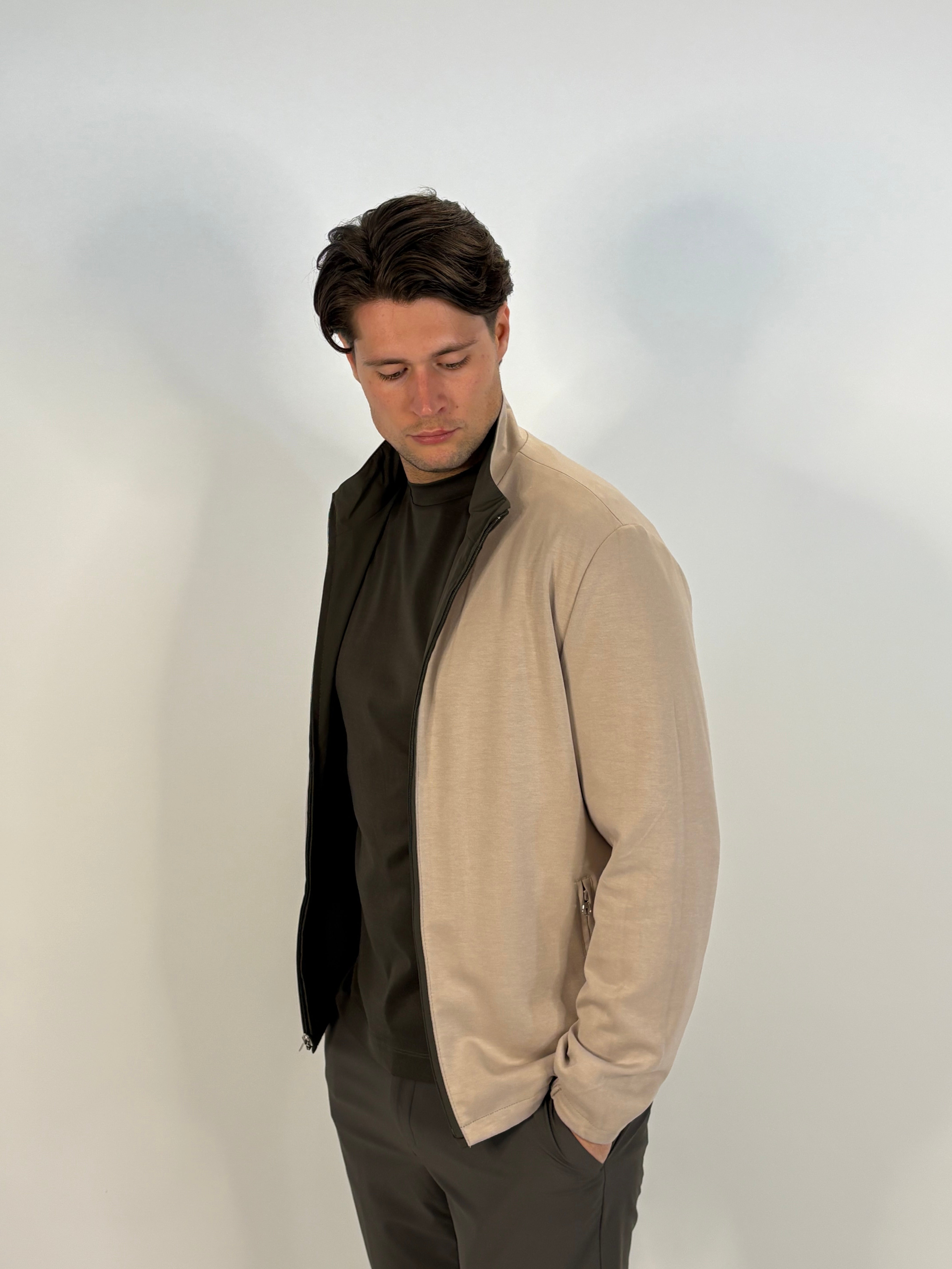 Marfélli Two-Sided Jacket Khaki/Beige